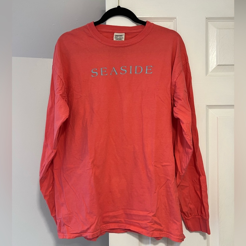 Comfort Colors Seaside Long sleeve T-shirt (Large)